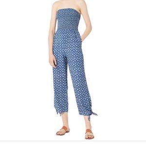 Rip curl strapless smock jumpsuit